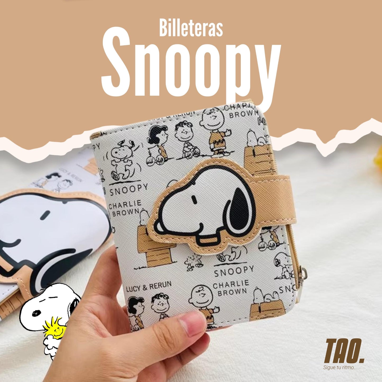 Billeteras de Snoopy