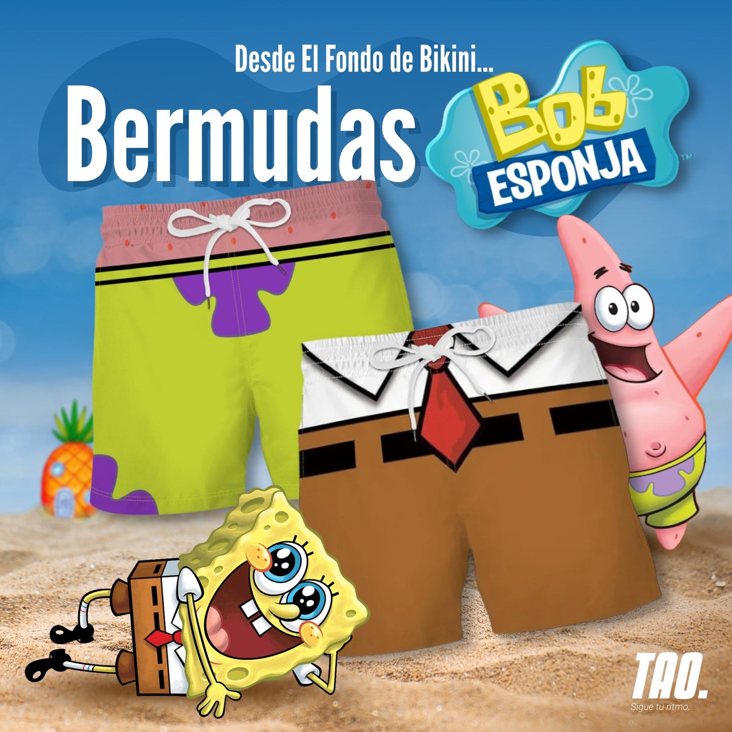 Bermudas Bob Sponja.