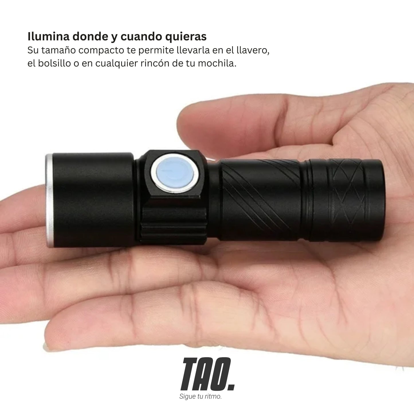 Linterna ultravioletas.