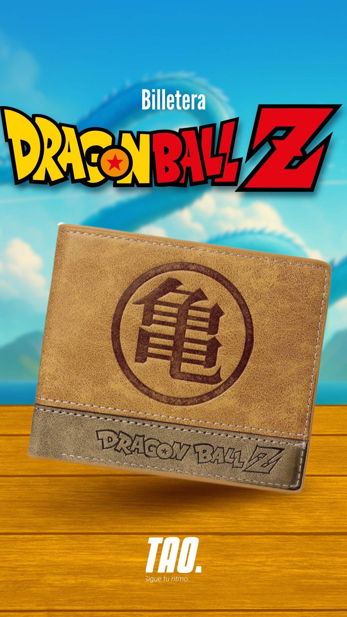 Billetera de Dragón Ball.