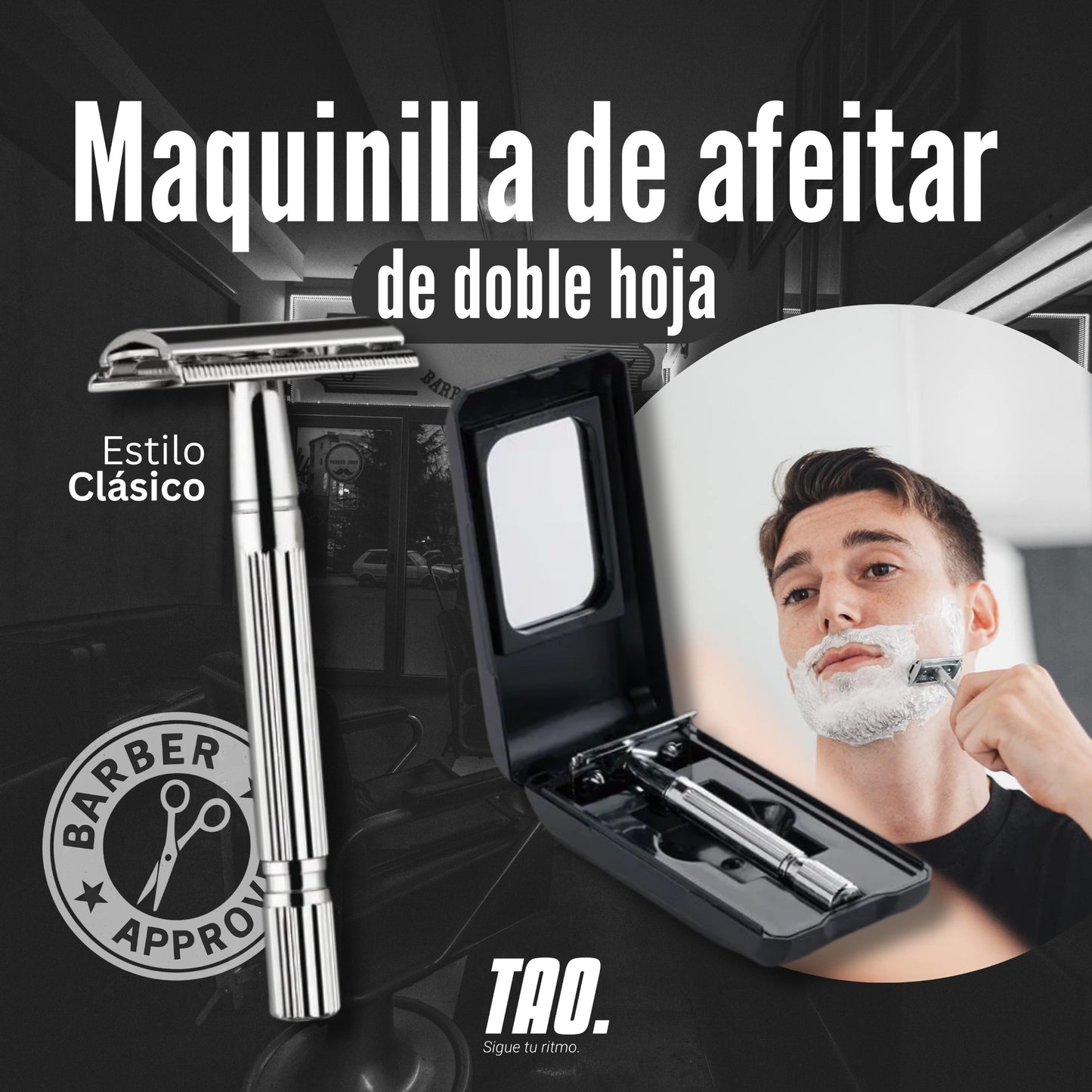 Maquinilla de afeitar.