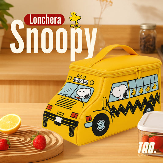 Lonchera de Snoopy.