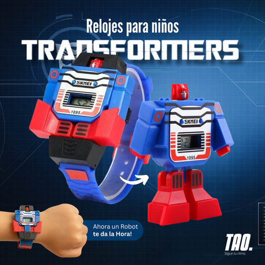 Reloj de Transformers