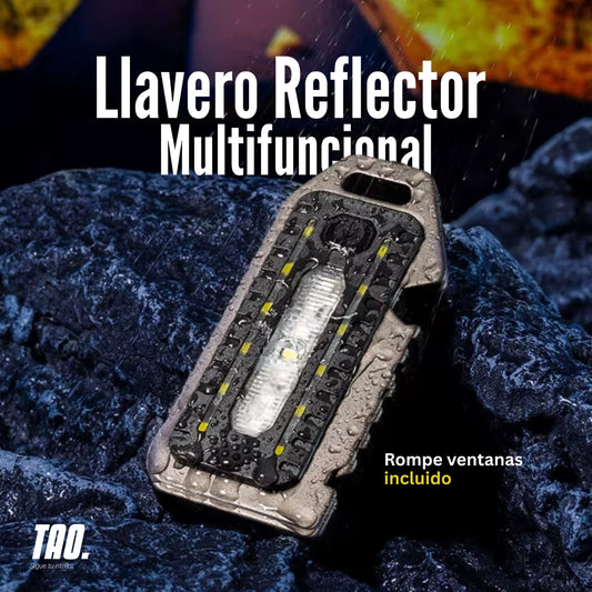 Llavero reflectivo