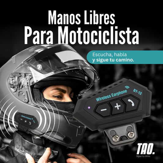 Manos libres para motociclista