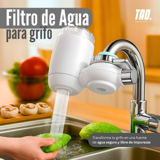 Filtro de agua para grifo