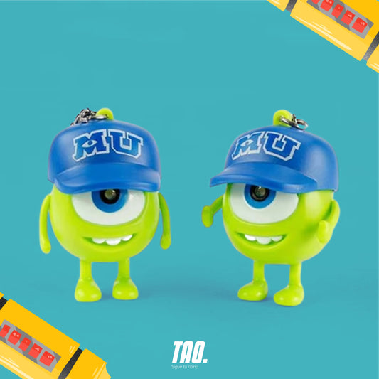 Llavero de goma Mike Wazowski.