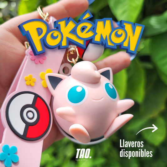Llavero de Pikachu y Jigglypuff.