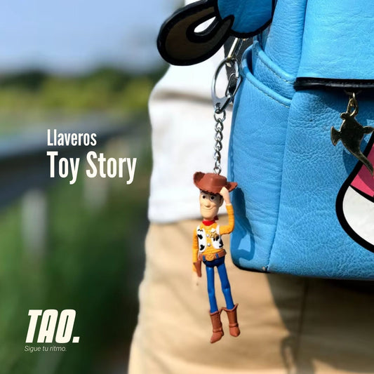 Llaveros de Toy Story.