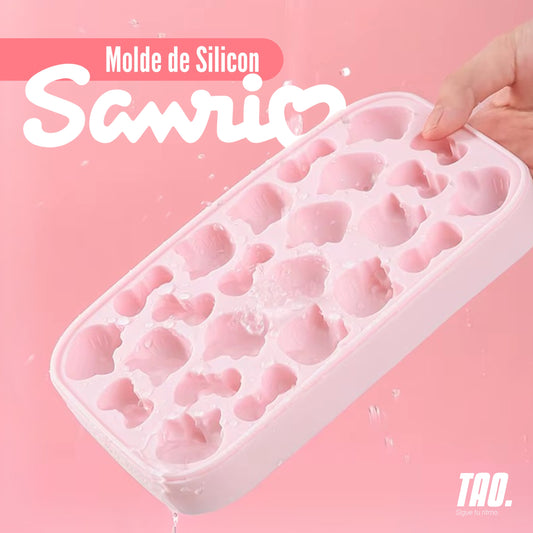 Molde de silicona Sanrio.