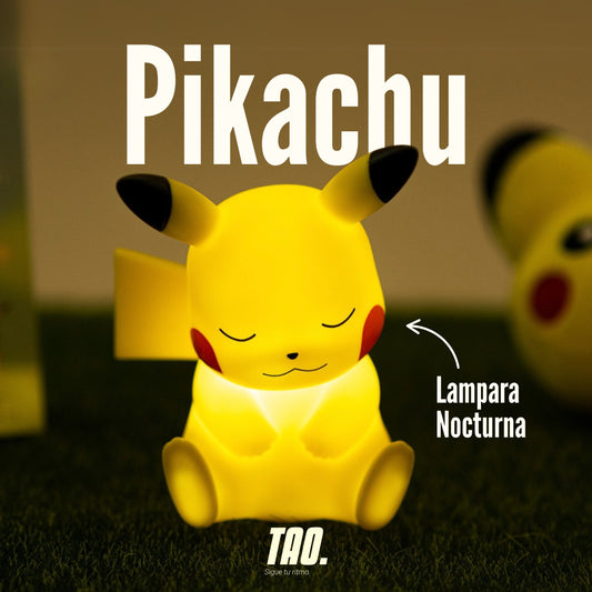 Lámpara de pikachu sentado.