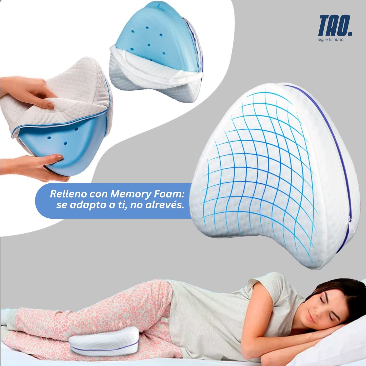 Almohada para piernas