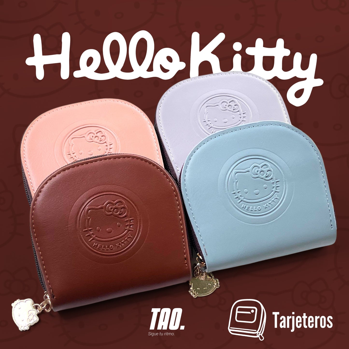 Tarjetero de Hello Kitty