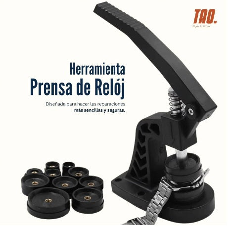 Prensa para relojes