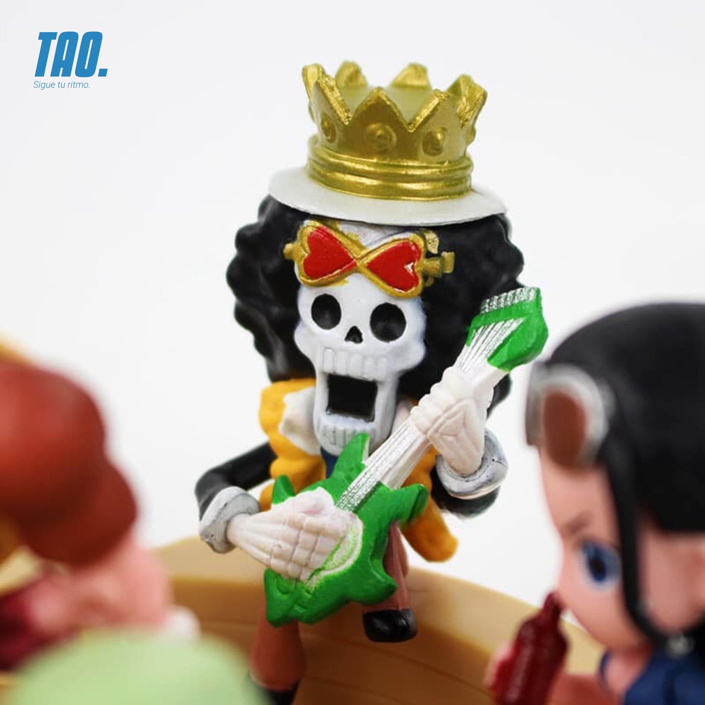 Set de figuras one piece llaveros