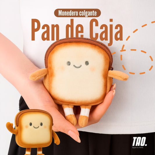 Monedero Colgante Pan de Caja