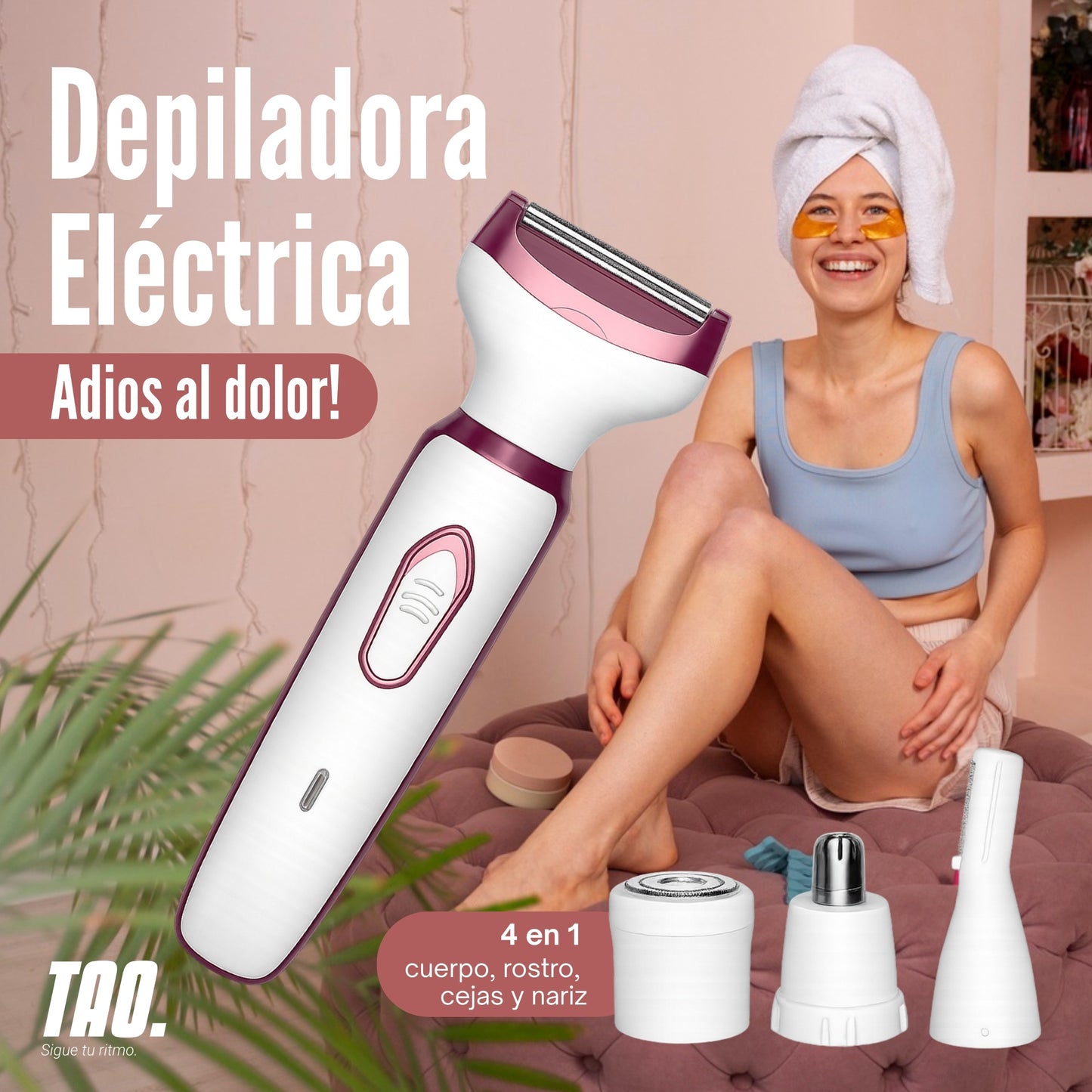 Depiladora Elecrica 4 en 1