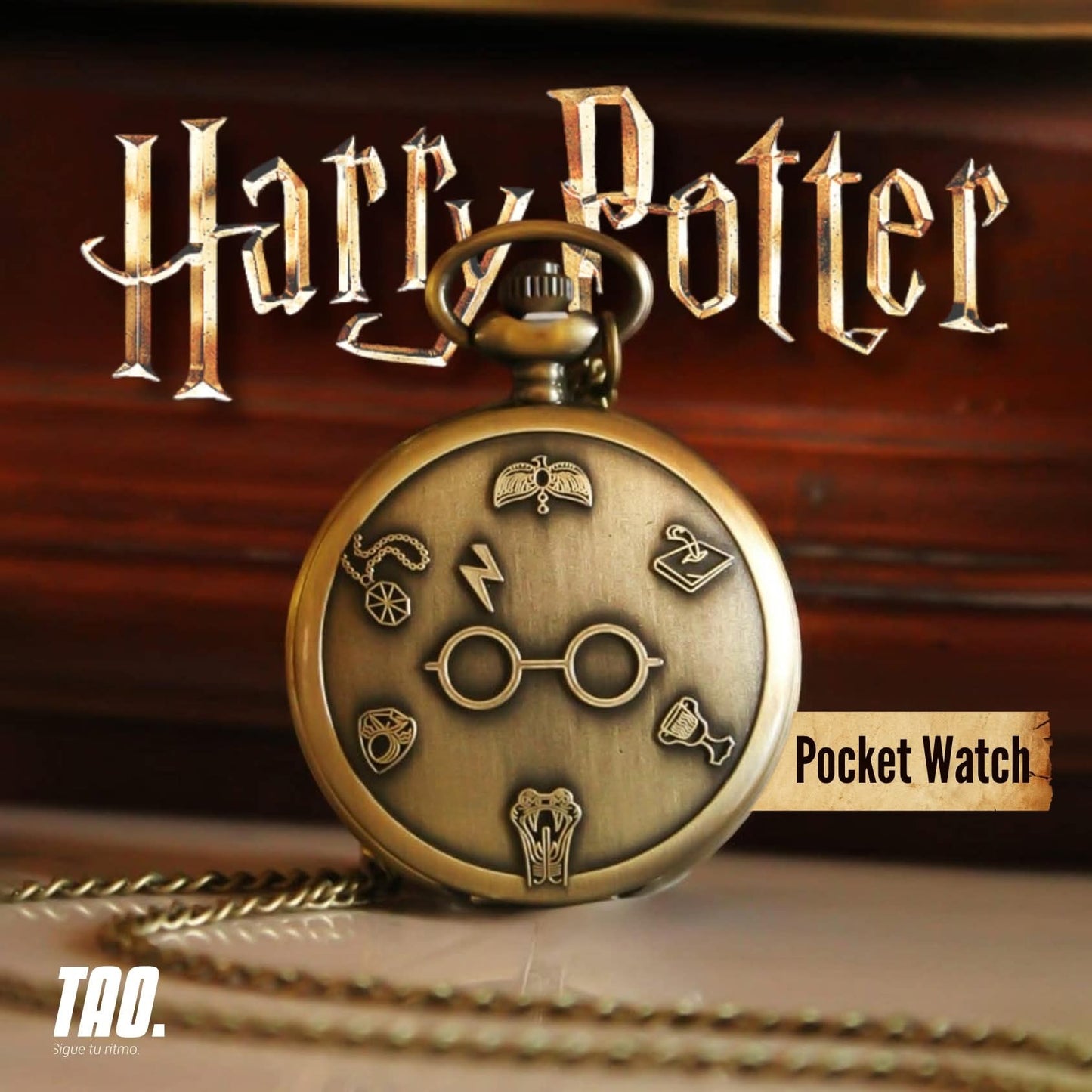 Reloj de bolsillo harry potter