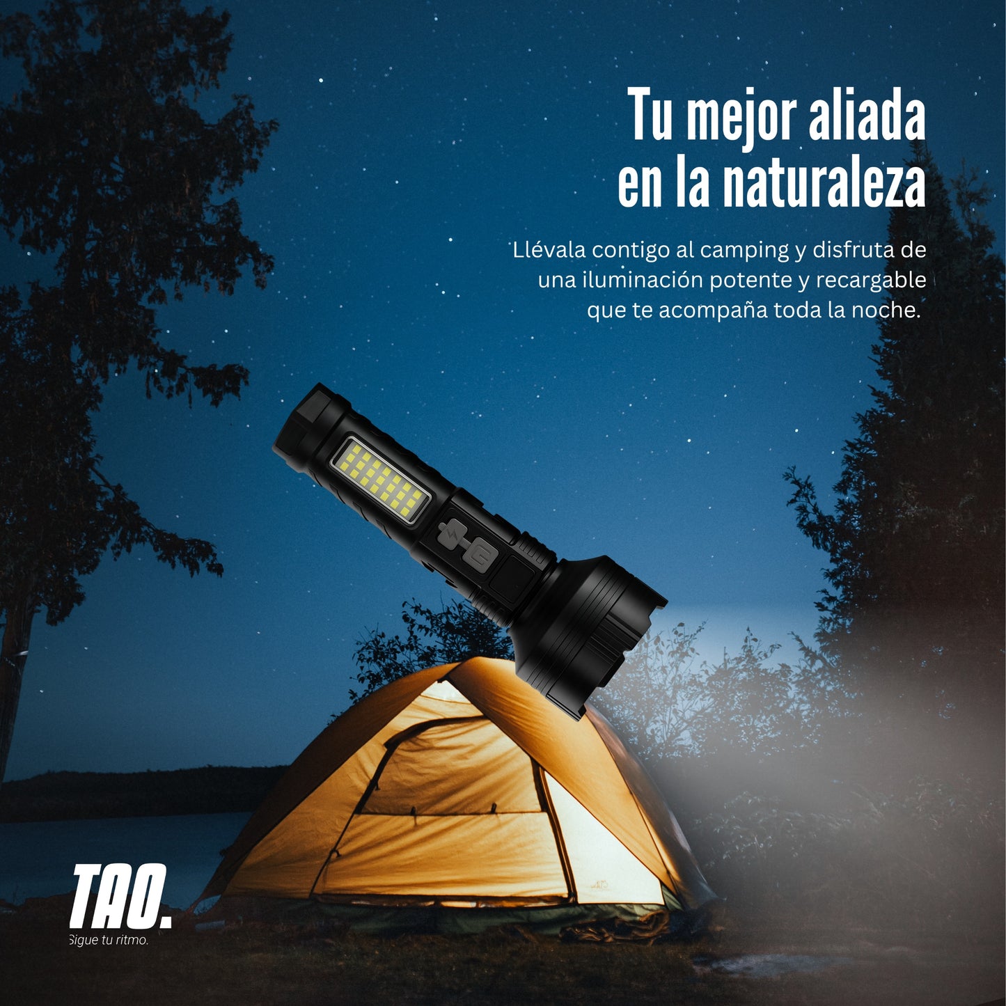 Linterna LED Multifuncional