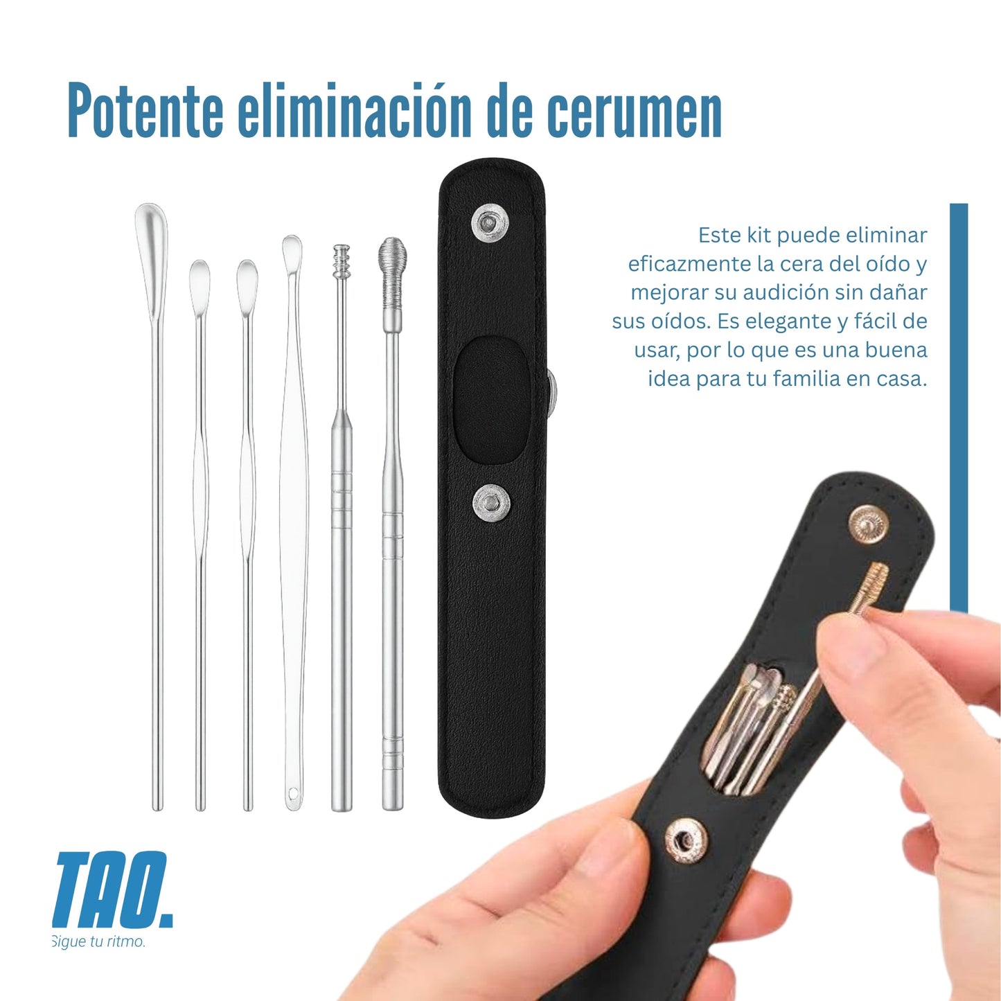 Kit de extracción de cera de oido