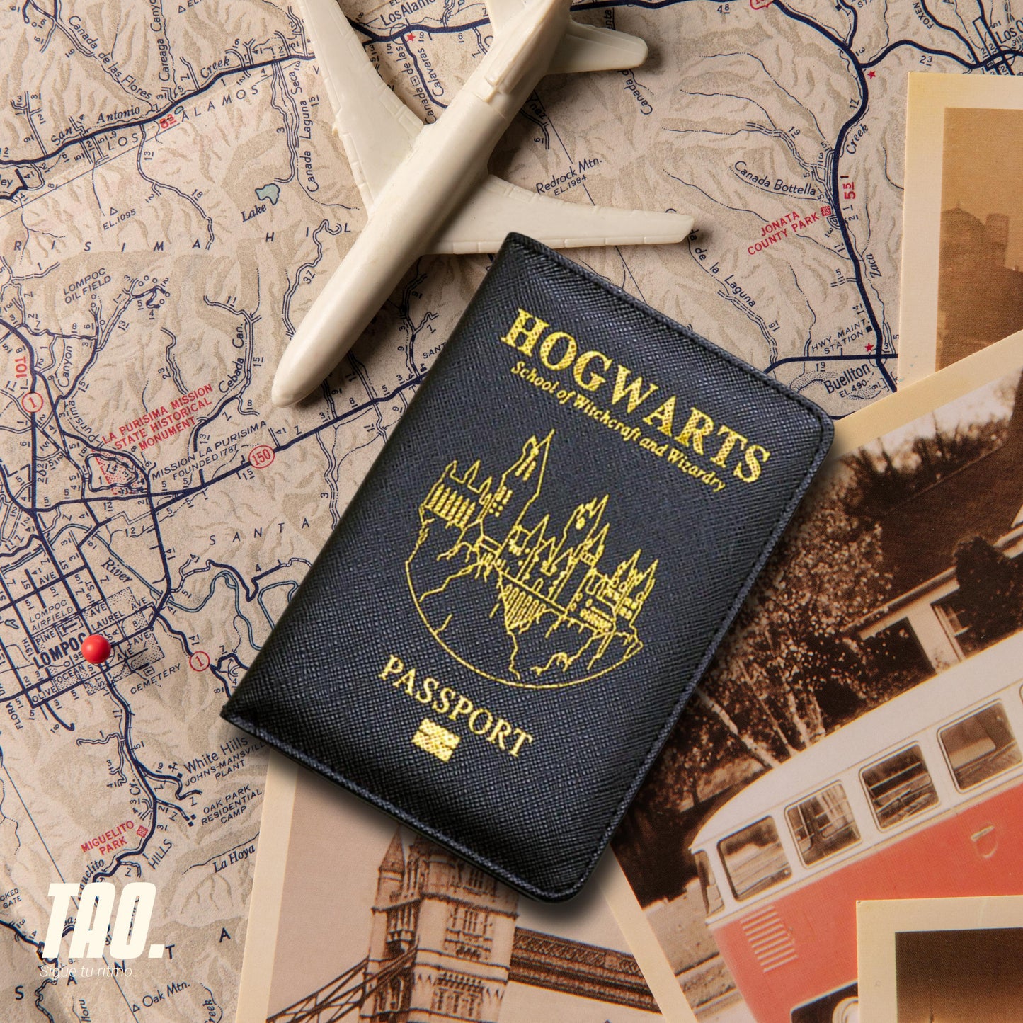 Funda para pasaporte Harry Potter