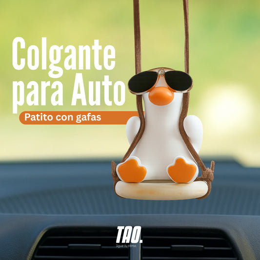 Colgante patito con Gafas