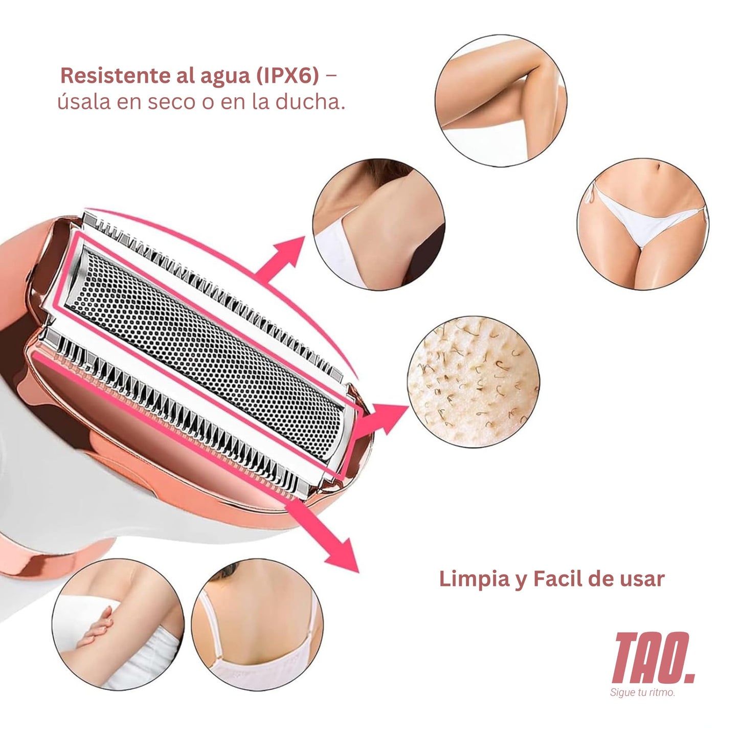 Depiladora Elecrica 4 en 1