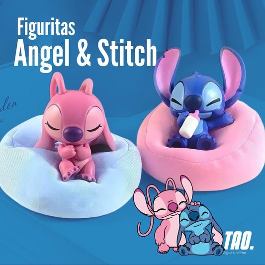 Set Figuras Angel & Stitch