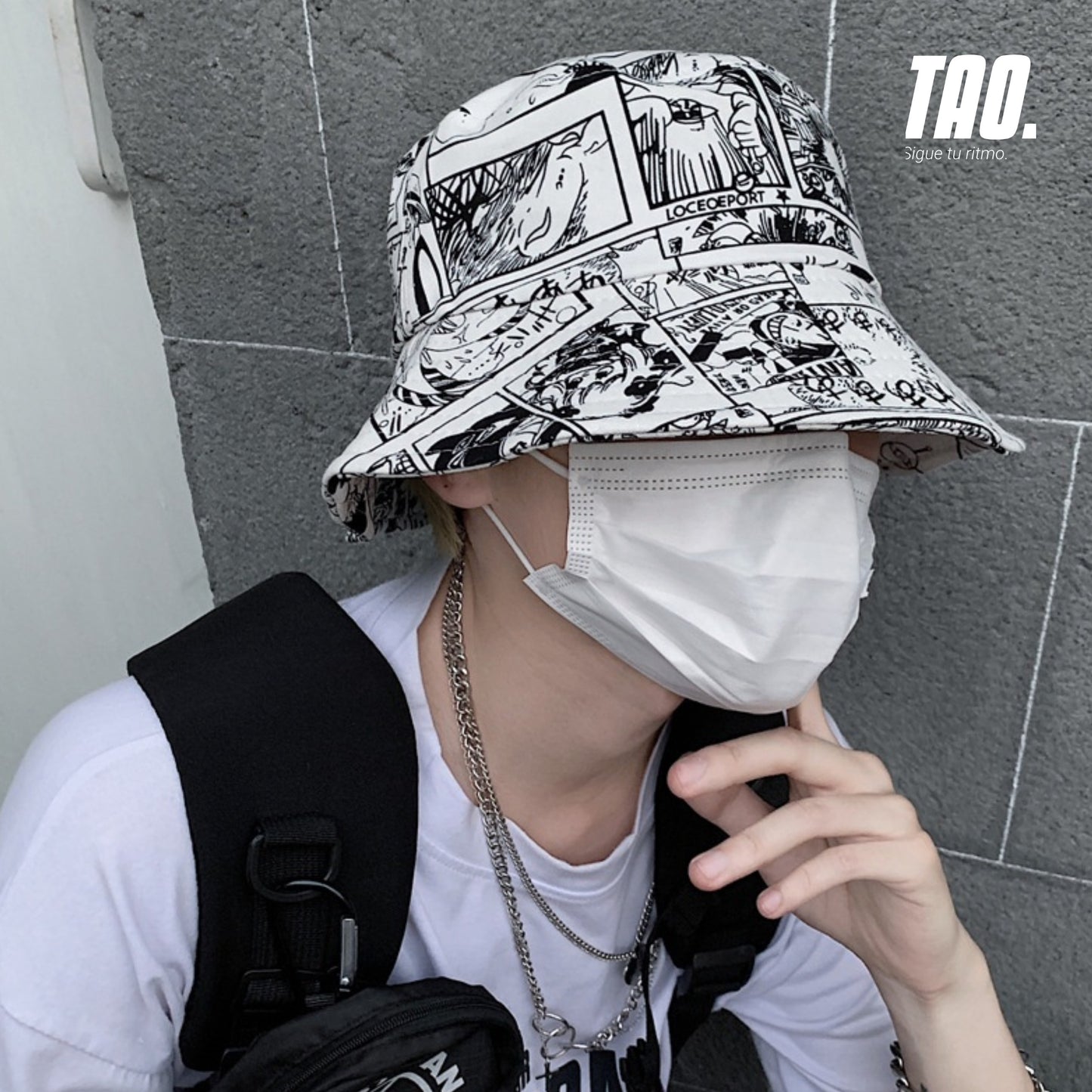 Bucket hat one piece